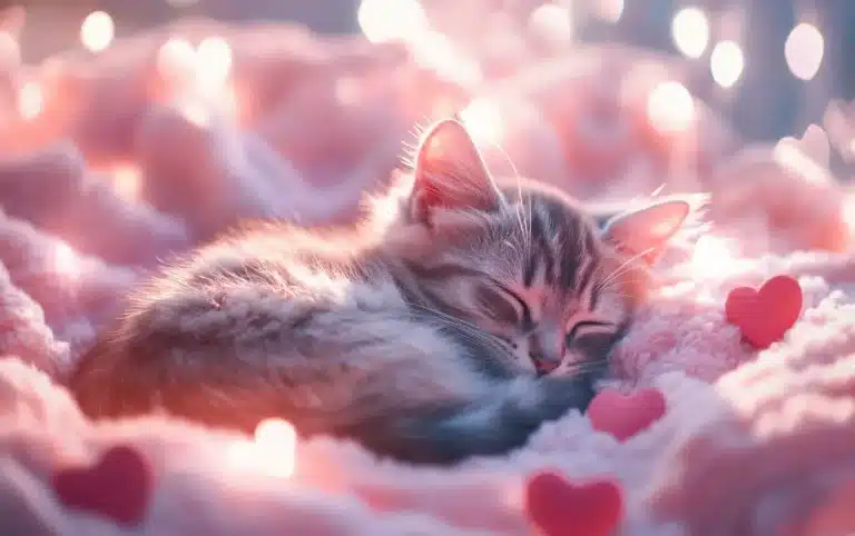 Chat qui roucoule : décoder ce langage d'amour félin